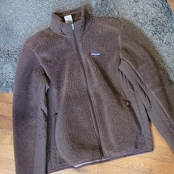 Sold // patagonia retro X pile fleece full zip large women's - Picture 8 of 8